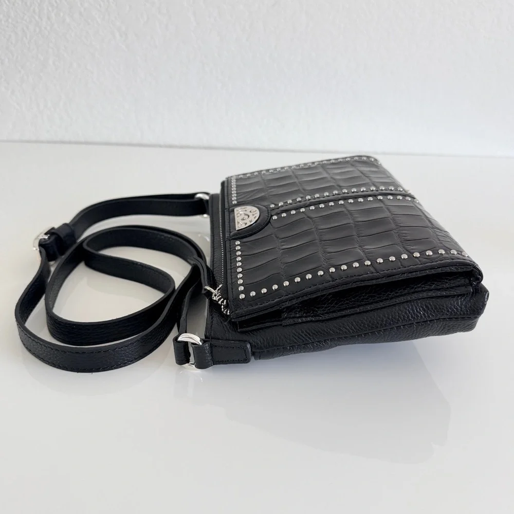 Brighton black Cross Body Organizer bag